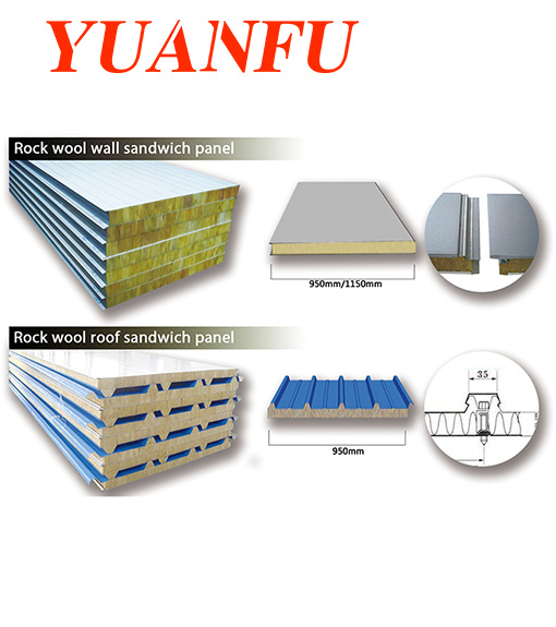 Rock wool sandwich panel