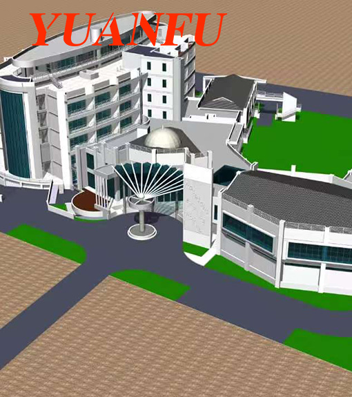 Steel multi-storey frame house