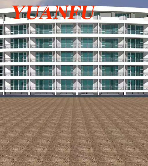 Steel multi-storey frame house