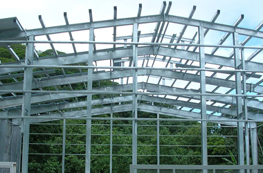 Steel Structure Workshop Roof Frame